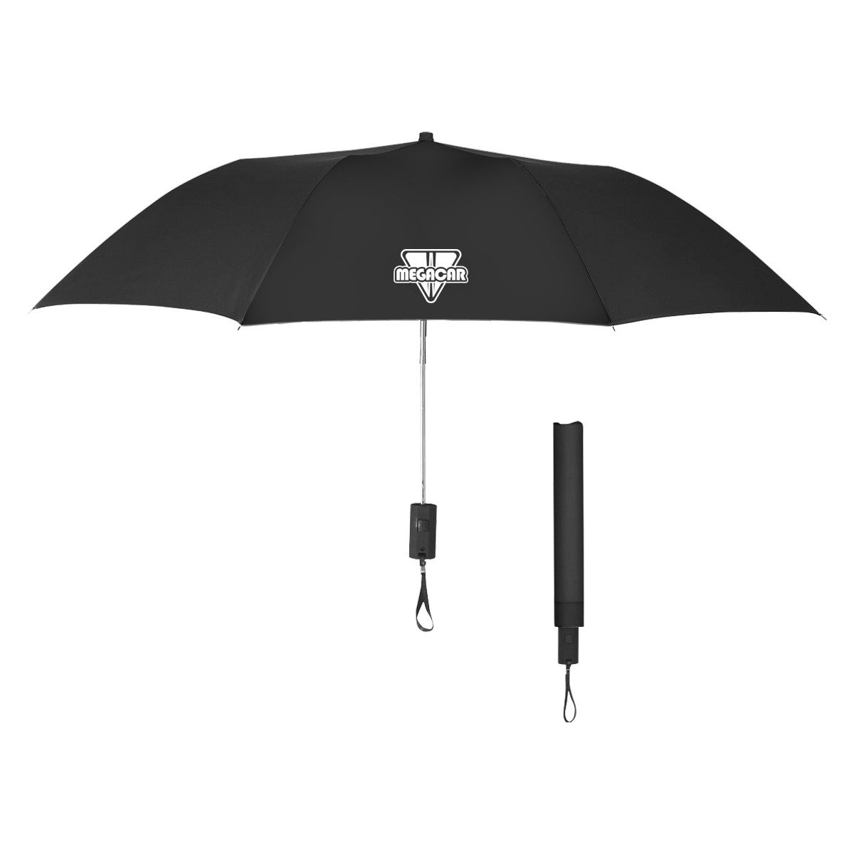 Picture of 44" Arc Automatic Open Telescopic Folding Umbrella