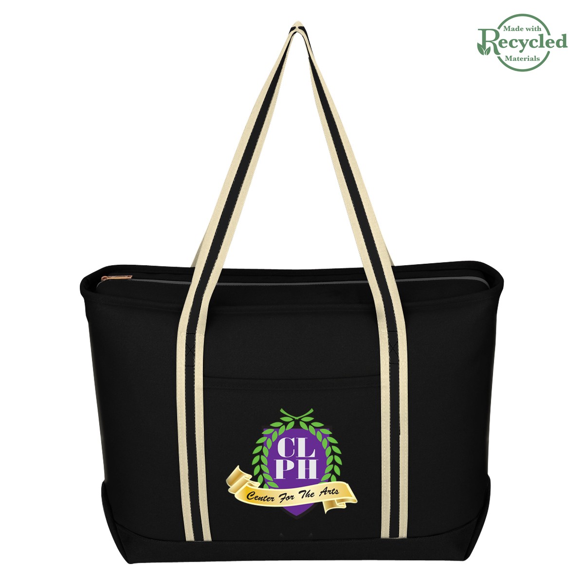 Picture of Large Cotton Canvas Admiral Tote Bag