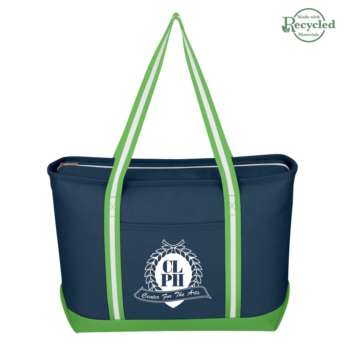 Picture of Large Cotton Canvas Admiral Tote Bag