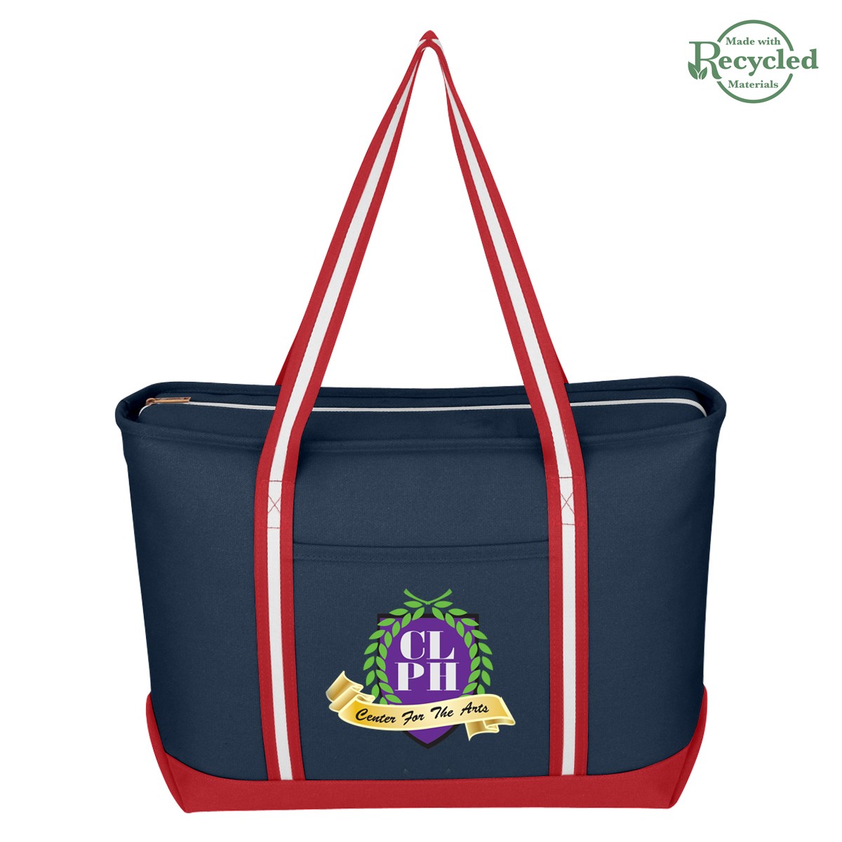 Picture of Large Cotton Canvas Admiral Tote Bag
