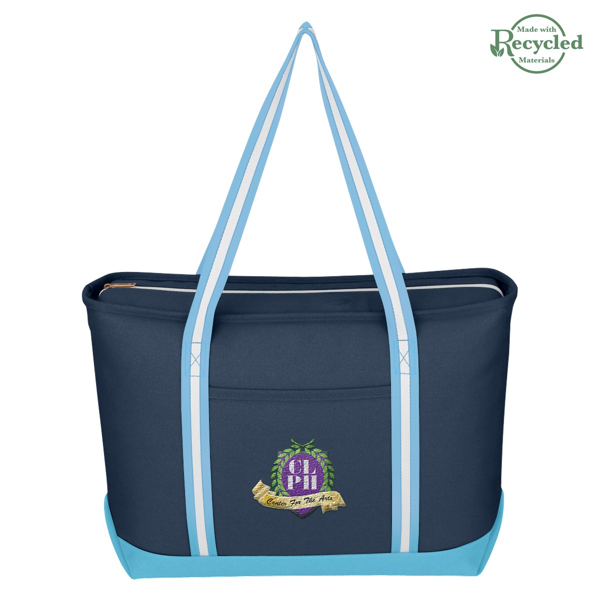 Picture of Large Cotton Canvas Admiral Tote Bag