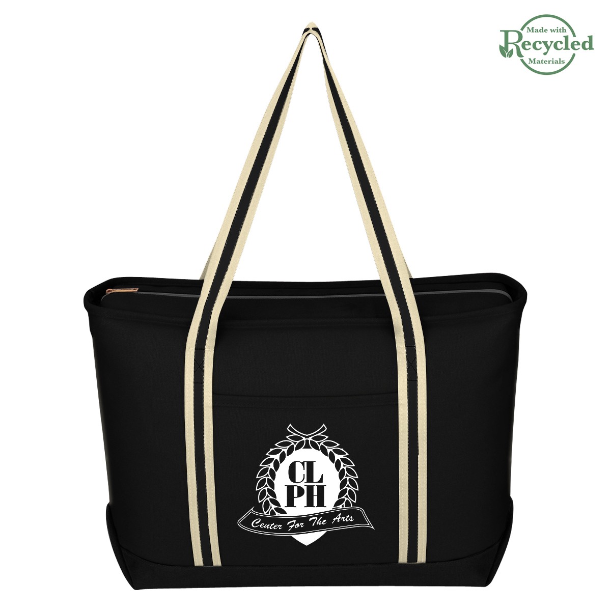 Picture of Large Cotton Canvas Admiral Tote Bag