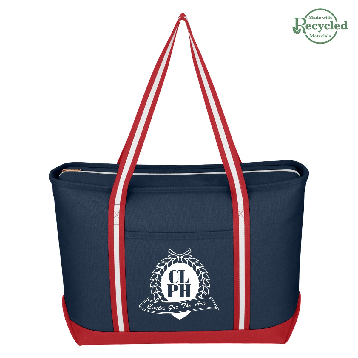 Picture of Large Cotton Canvas Admiral Tote Bag