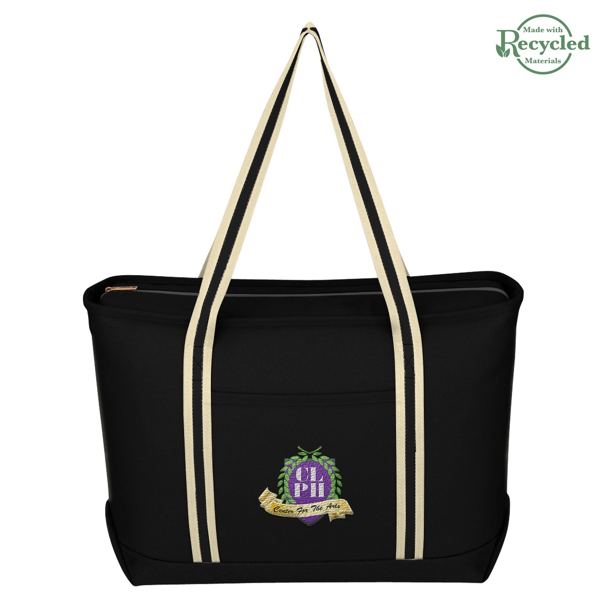 Picture of Large Cotton Canvas Admiral Tote Bag
