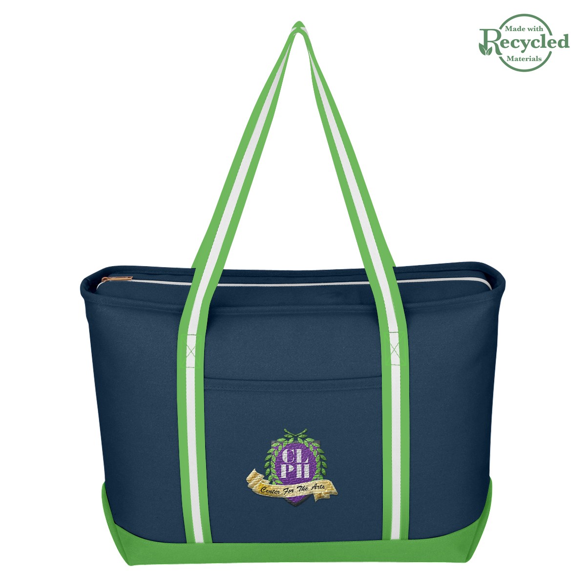 Picture of Large Cotton Canvas Admiral Tote Bag