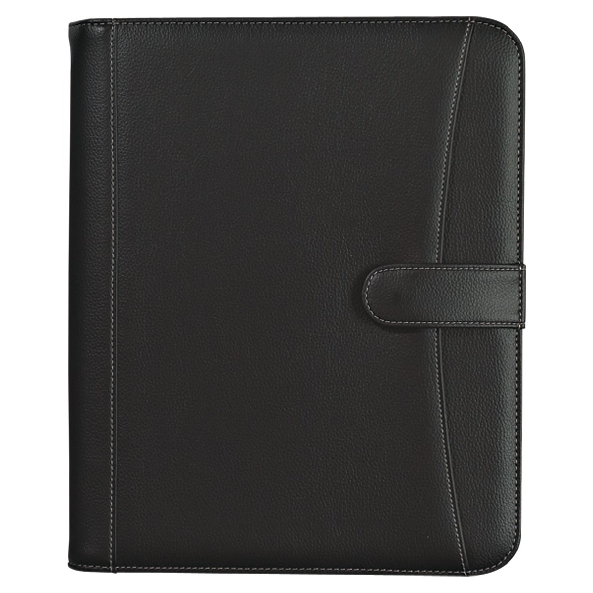 Picture of Pebble Grain Zippered Portfolio With Calculator