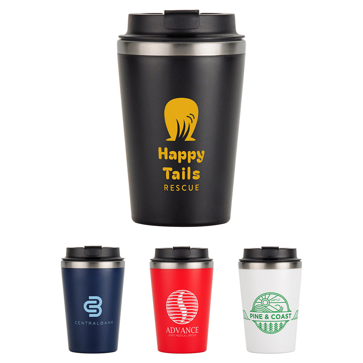 Picture of Paragon 12 oz Recycled Polypropylene/Stainless Steel Tumbler