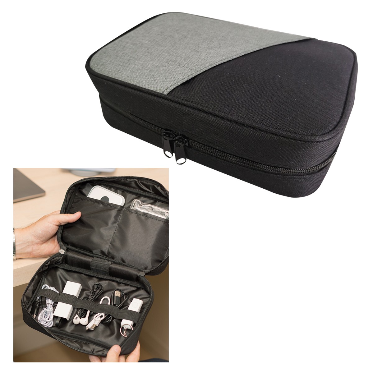 Picture of Contempo Heathered Tech Organizer