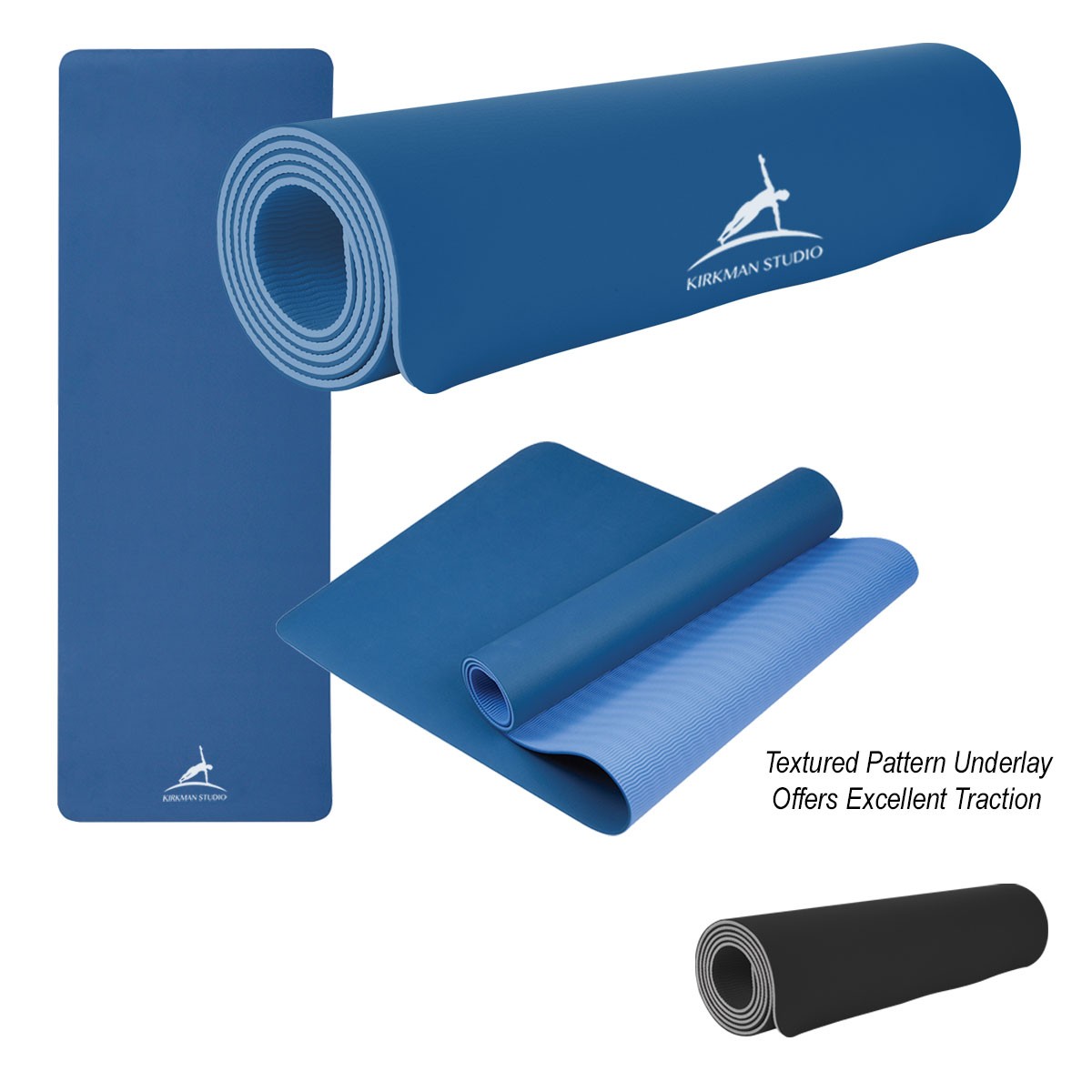 Picture of Two-tone Double Layer Yoga Mat