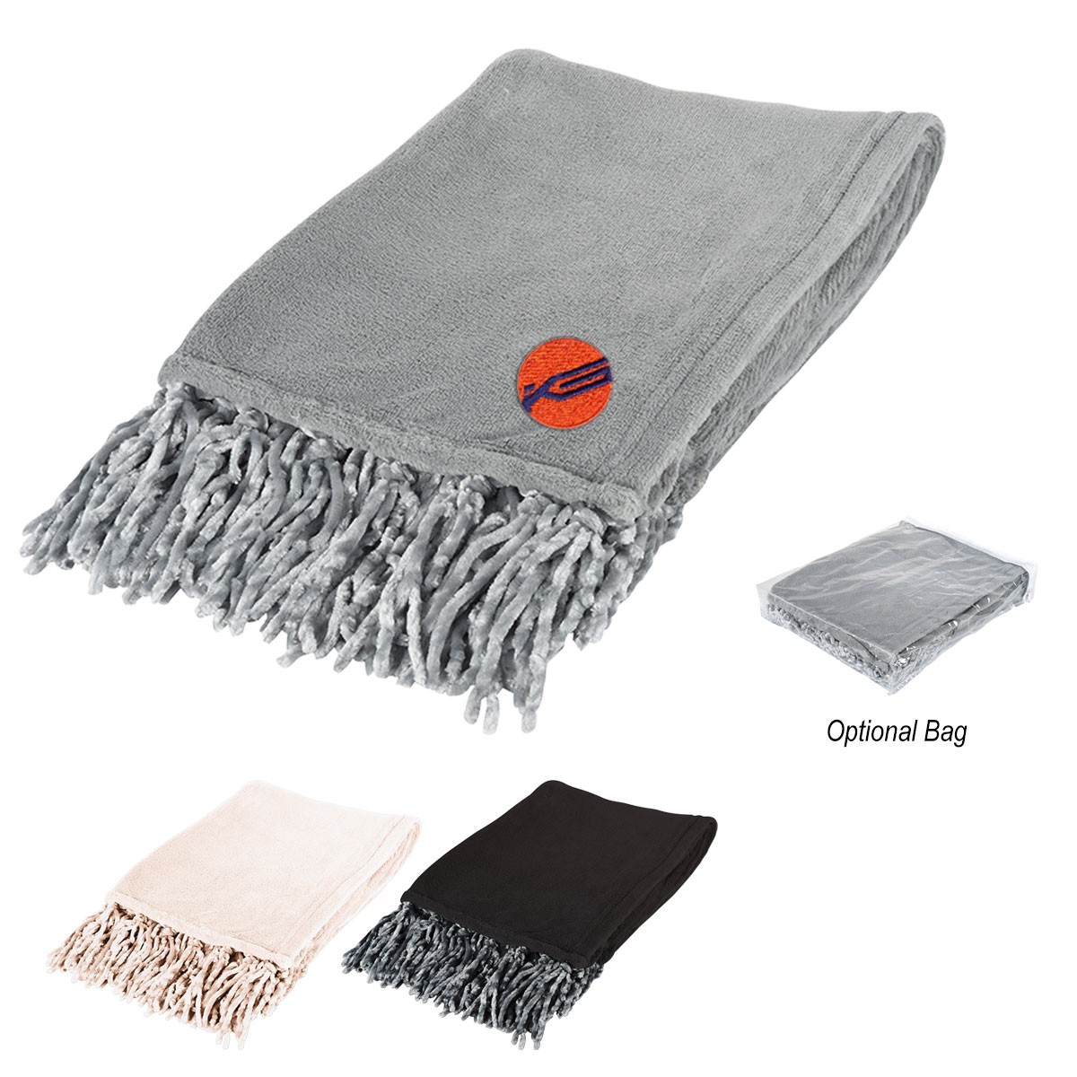 Picture of Chateau Chenille Fringed Blanket