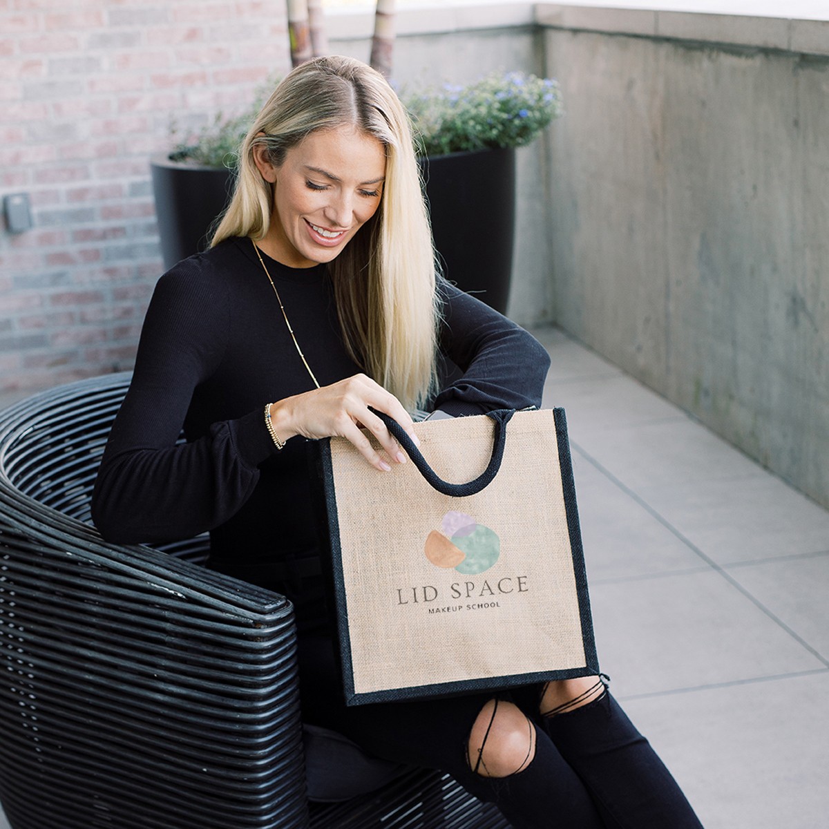 Picture of Escape Jute Tote Bag