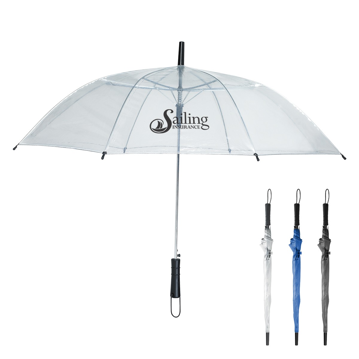 Picture of 46" Arc Clear Umbrella
