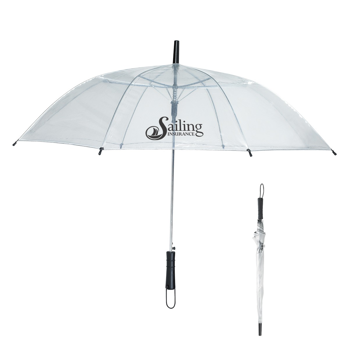 Picture of 46" Arc Clear Umbrella