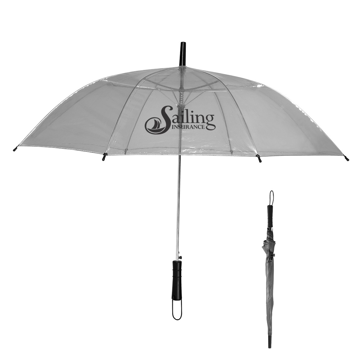 Picture of 46" Arc Clear Umbrella