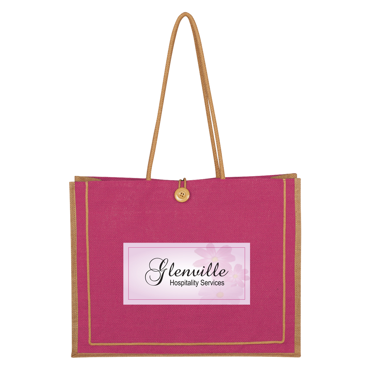 Picture of Paradise Jute Tote Bag