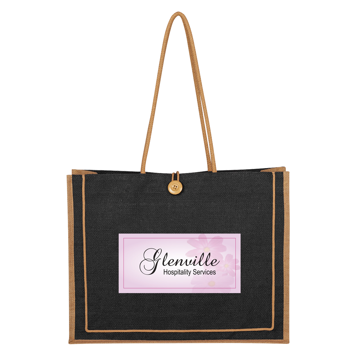 Picture of Paradise Jute Tote Bag