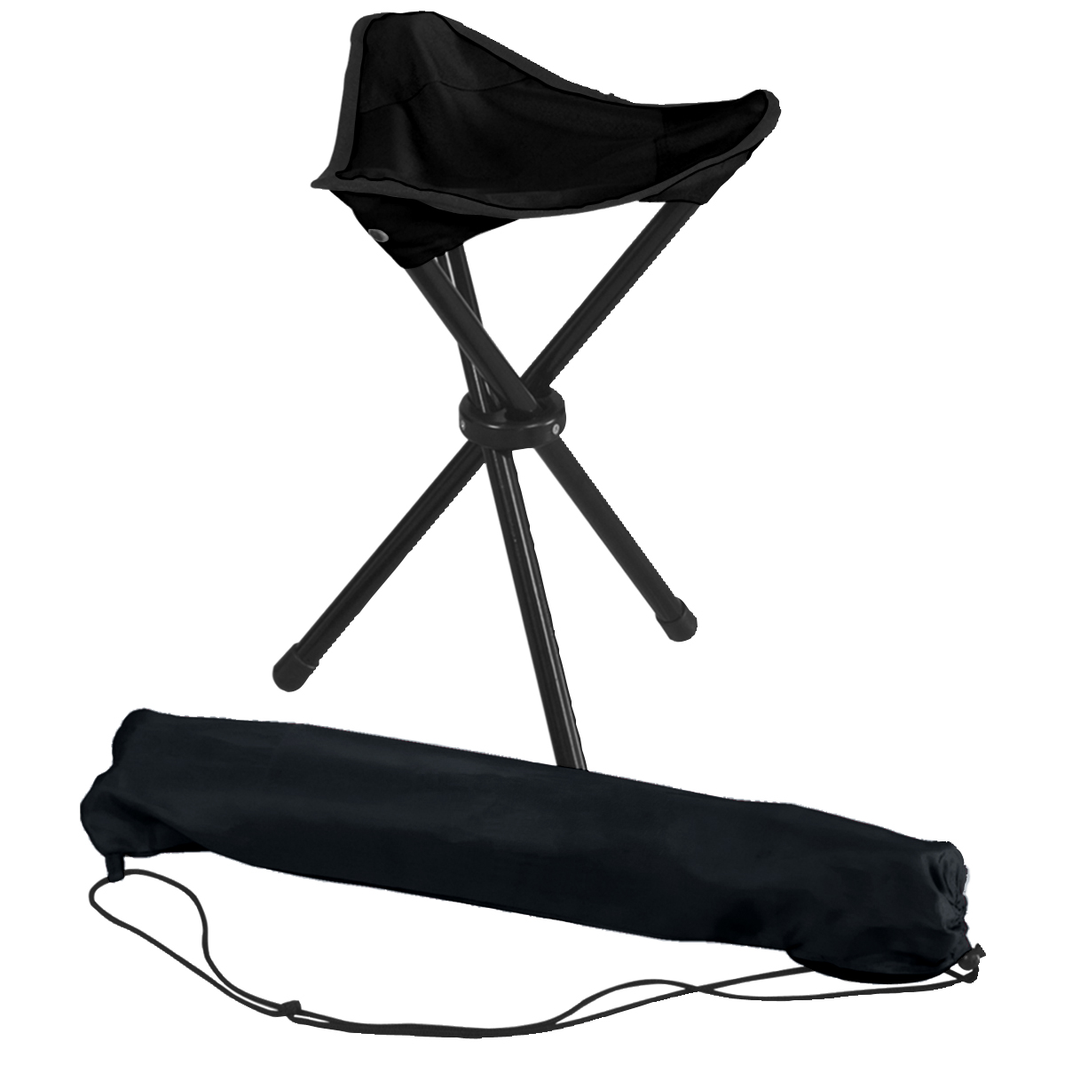 Picture of Rpet Folding Tripod Stool With Carrying Bag