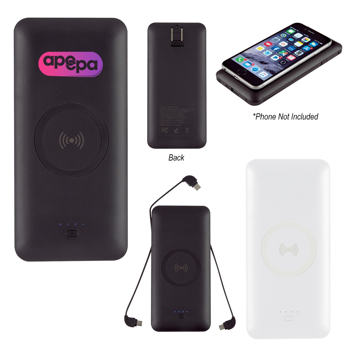 Picture of 5-in-1 Wireless Charging Power Bank