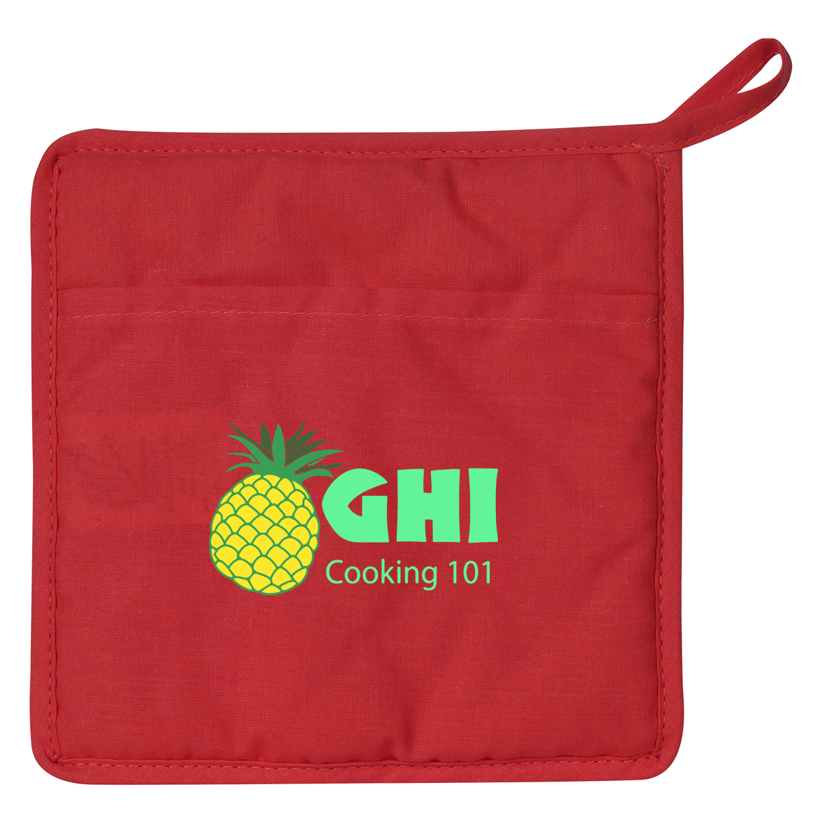 Picture of Quilted Cotton Canvas Pot Holder