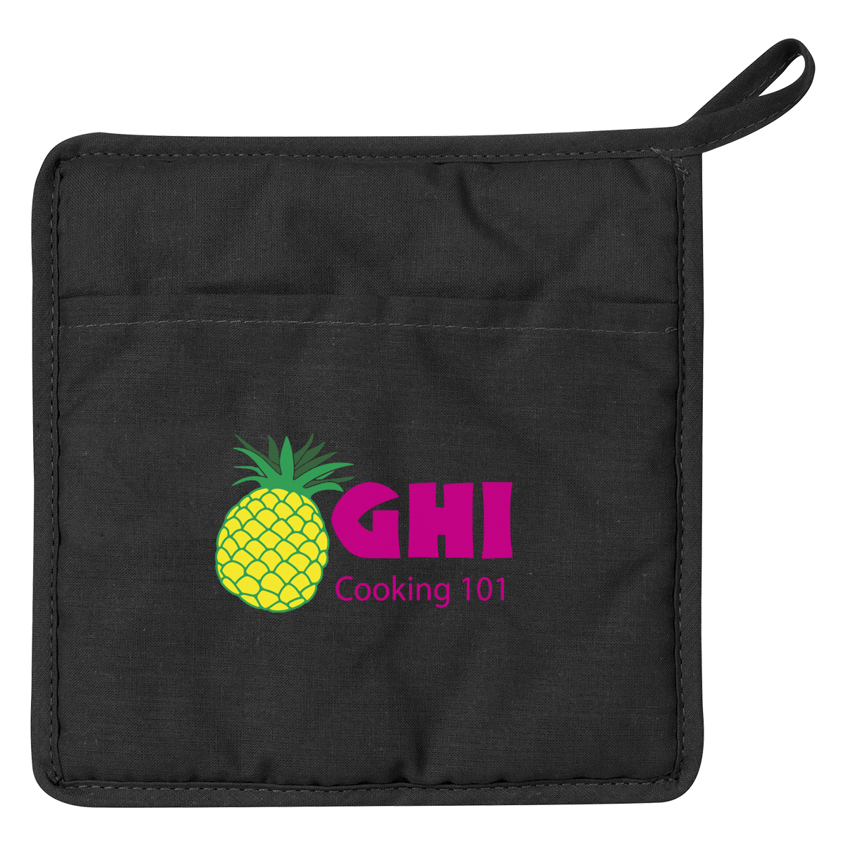 Picture of Quilted Cotton Canvas Pot Holder