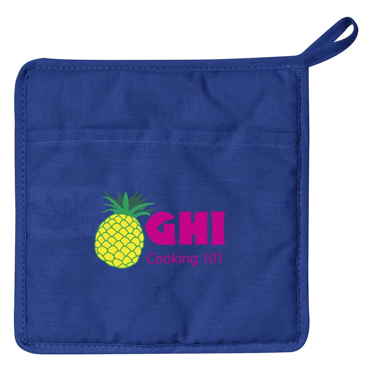 Picture of Quilted Cotton Canvas Pot Holder