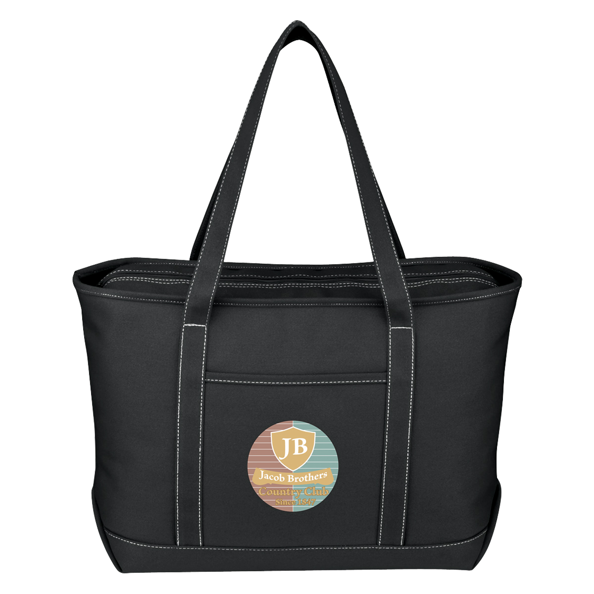 Picture of Large Cotton Canvas Yacht Tote Bag