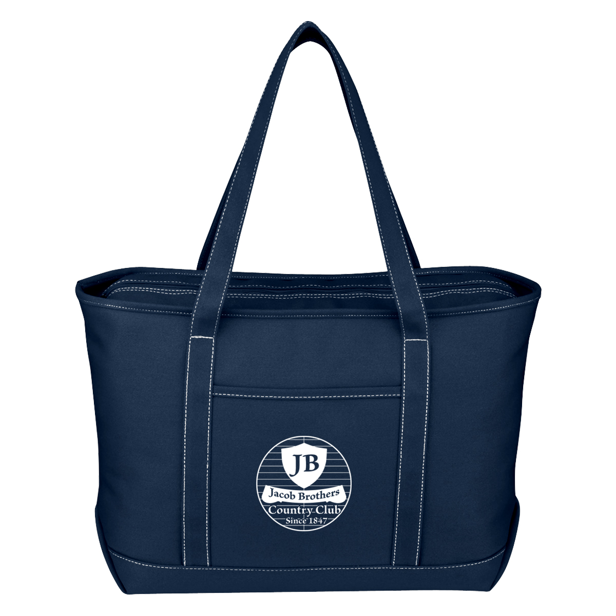 Picture of Large Cotton Canvas Yacht Tote Bag