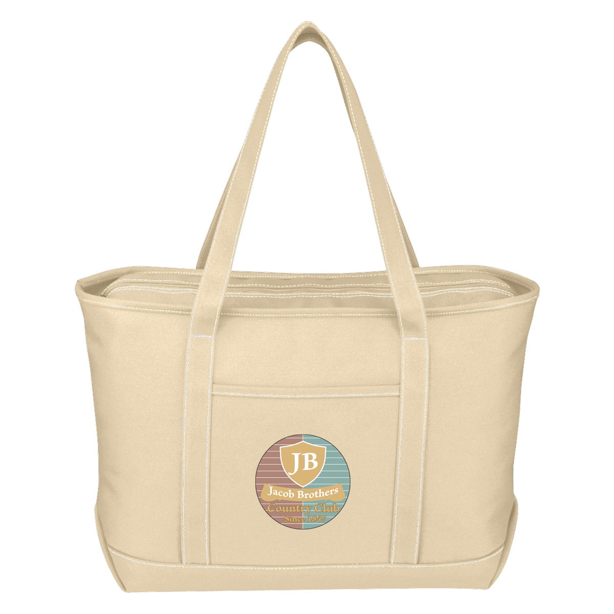 Picture of Large Cotton Canvas Yacht Tote Bag
