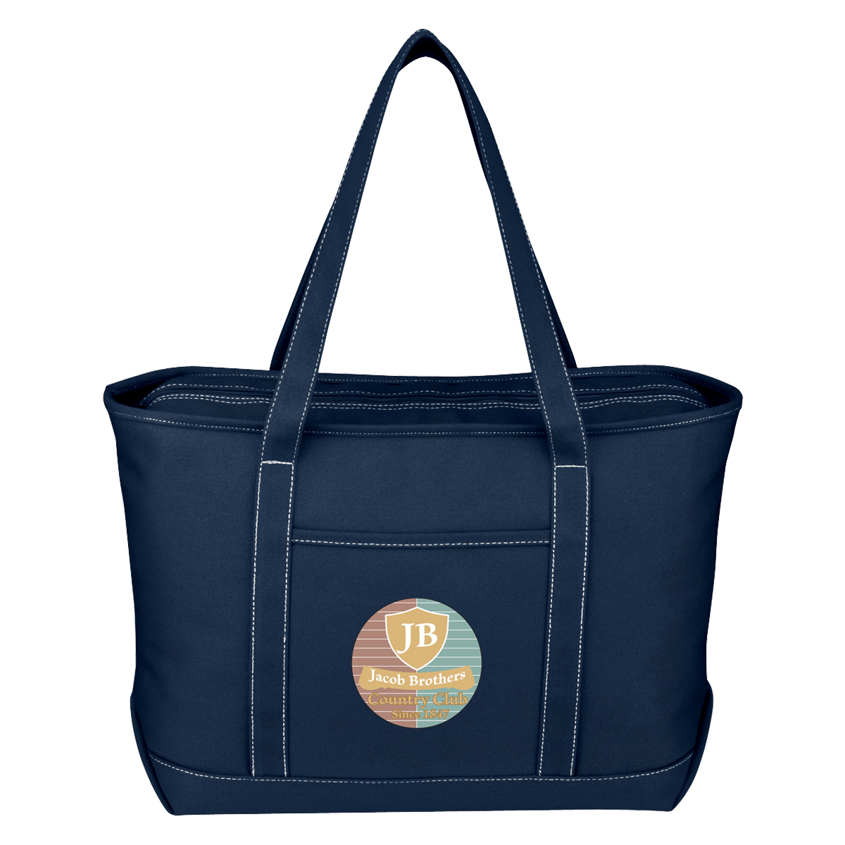 Picture of Large Cotton Canvas Yacht Tote Bag