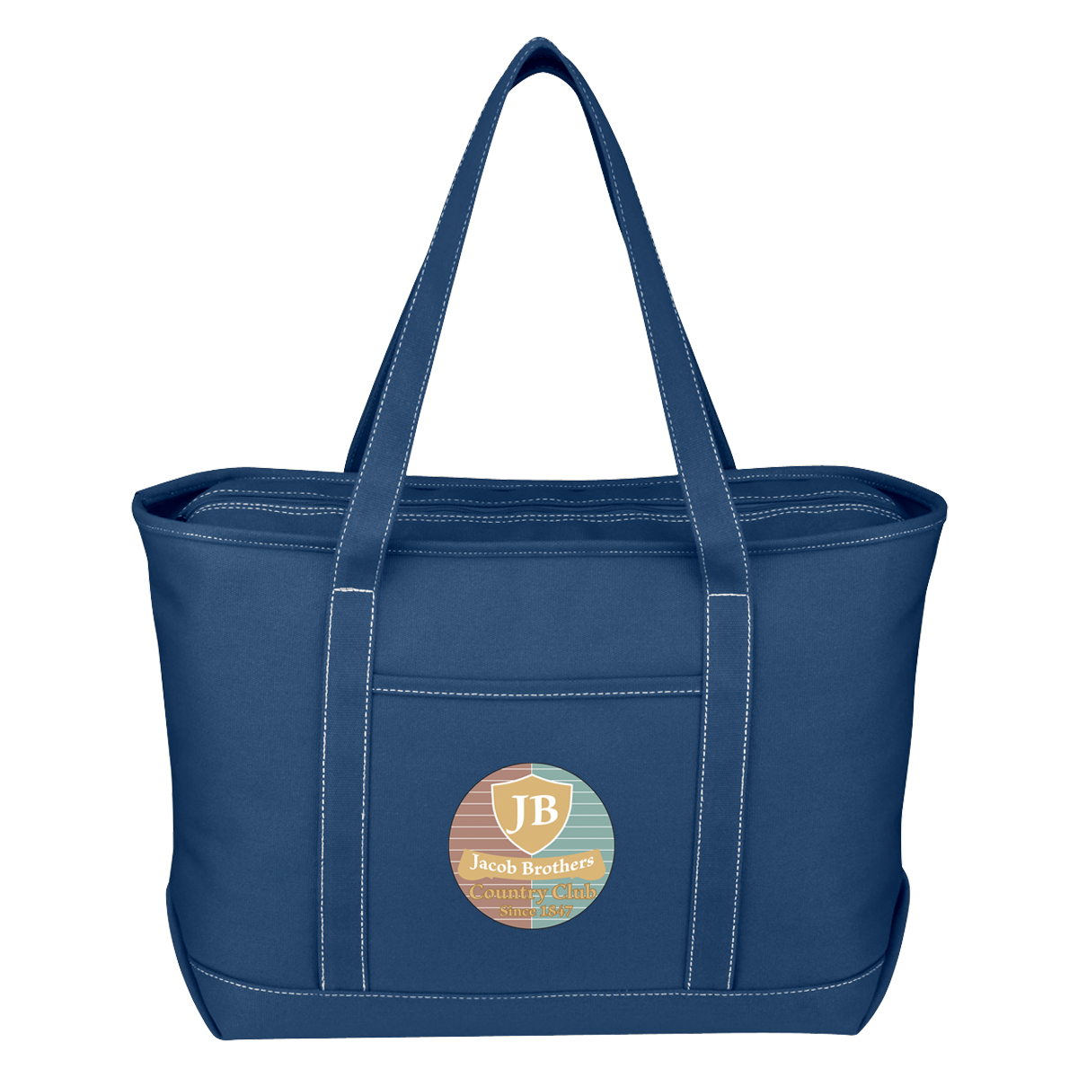 Picture of Large Cotton Canvas Yacht Tote Bag