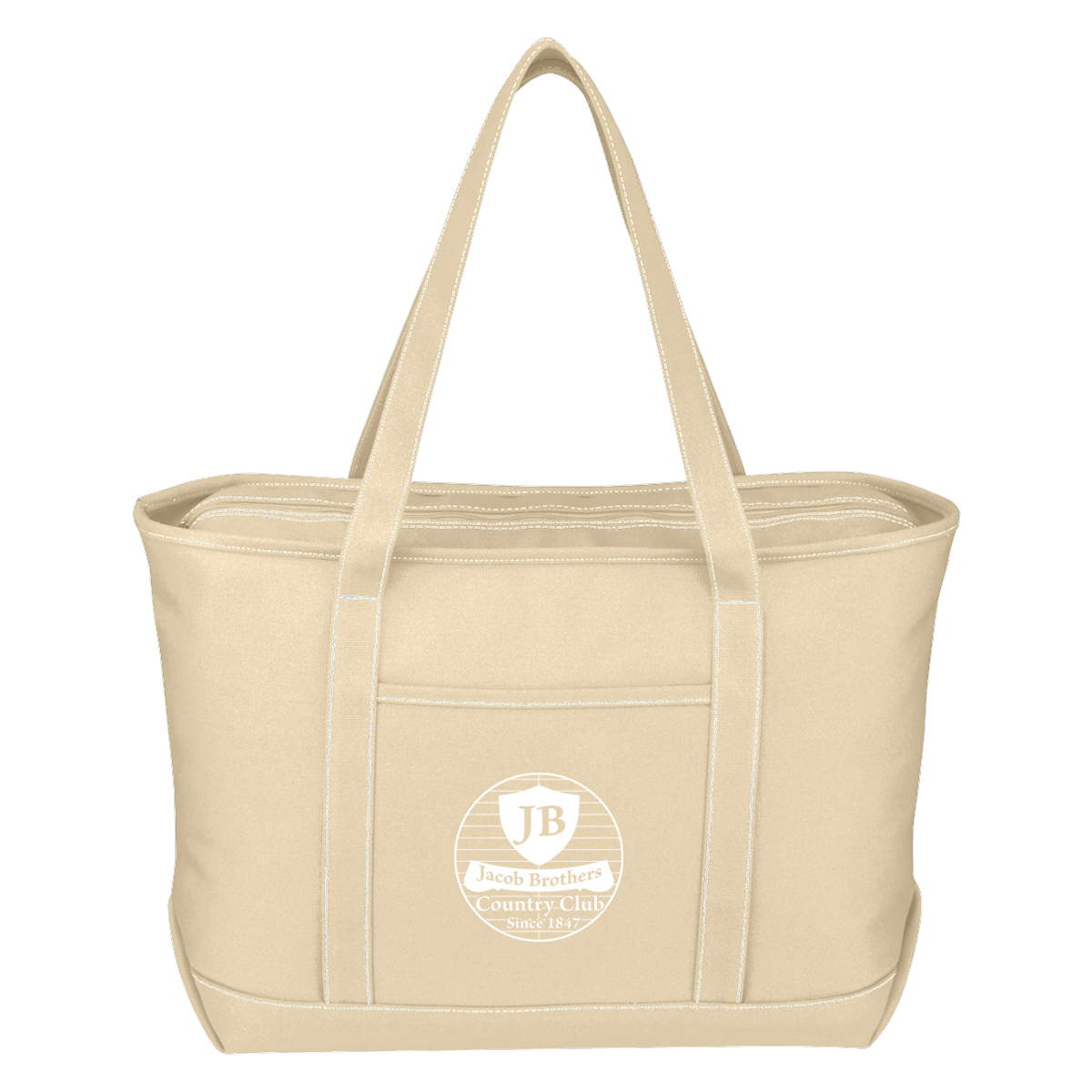 Picture of Large Cotton Canvas Yacht Tote Bag
