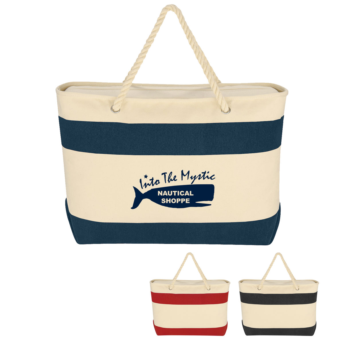 Picture of Large Cruising Tote Bag With Rope Handles