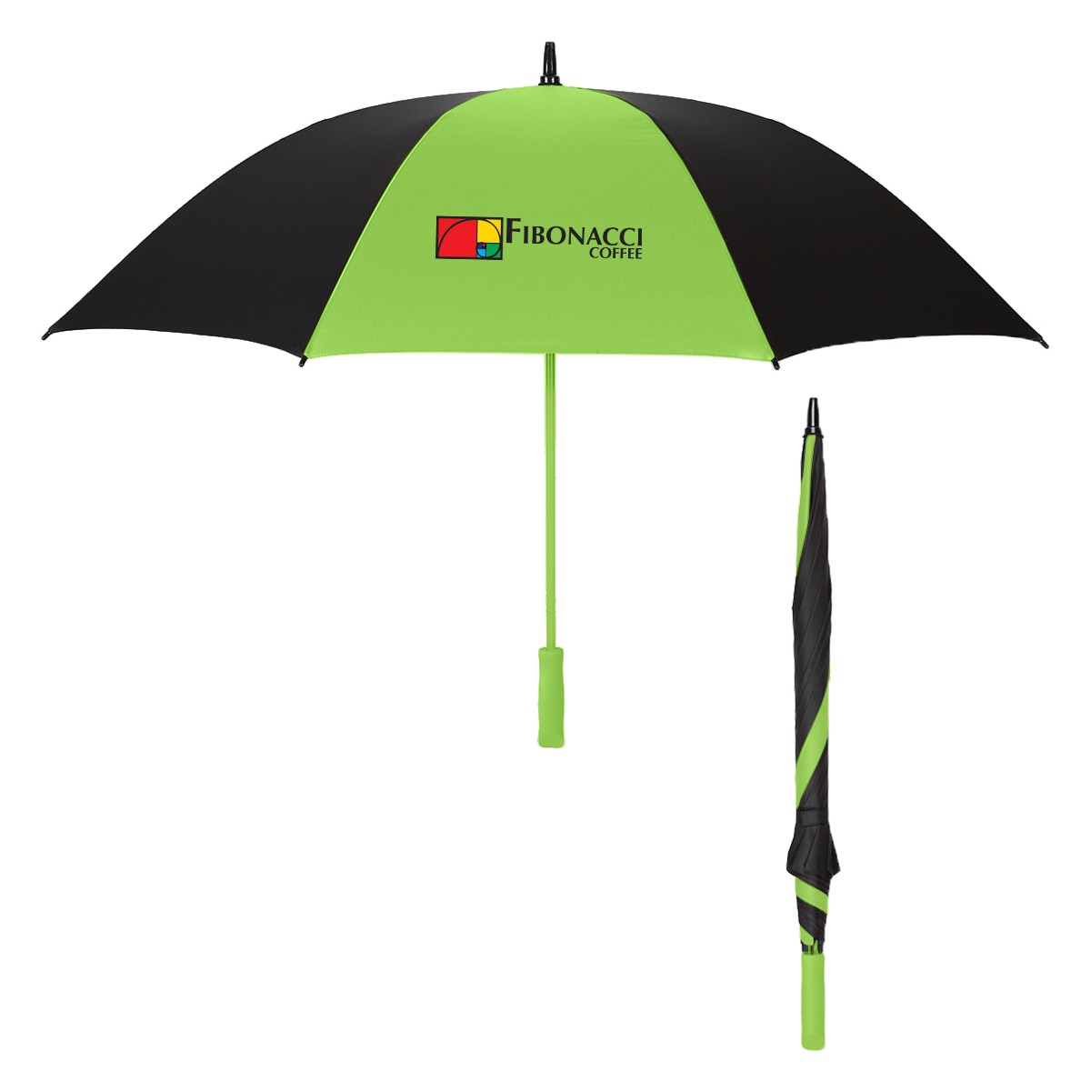 Picture of 60" Arc Splash Of Color Golf Umbrella
