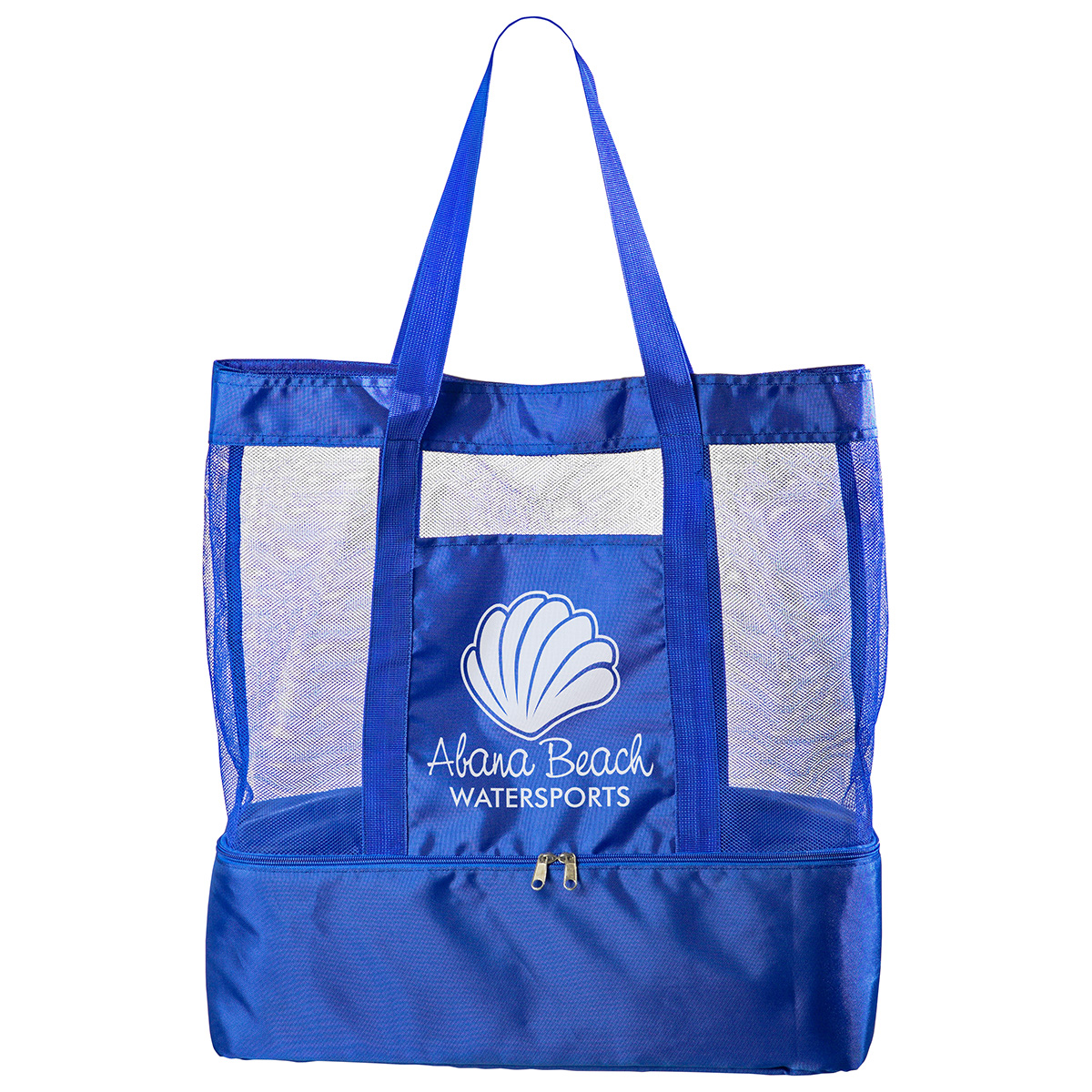 Picture of Nautical Polyester Insulated Beach Bag