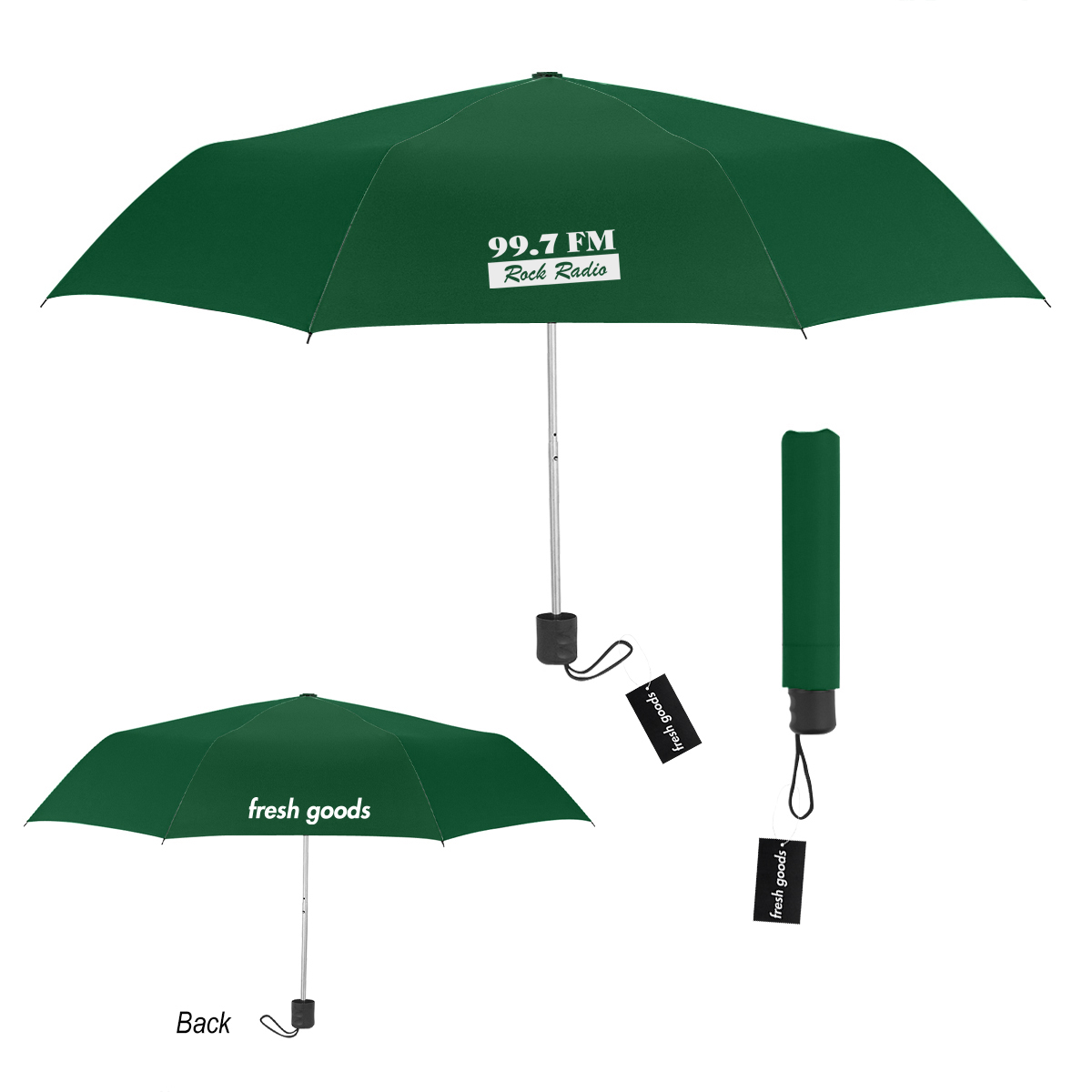 Picture of Fresh Goods 42" Arc Budget Telescopic Umbrella