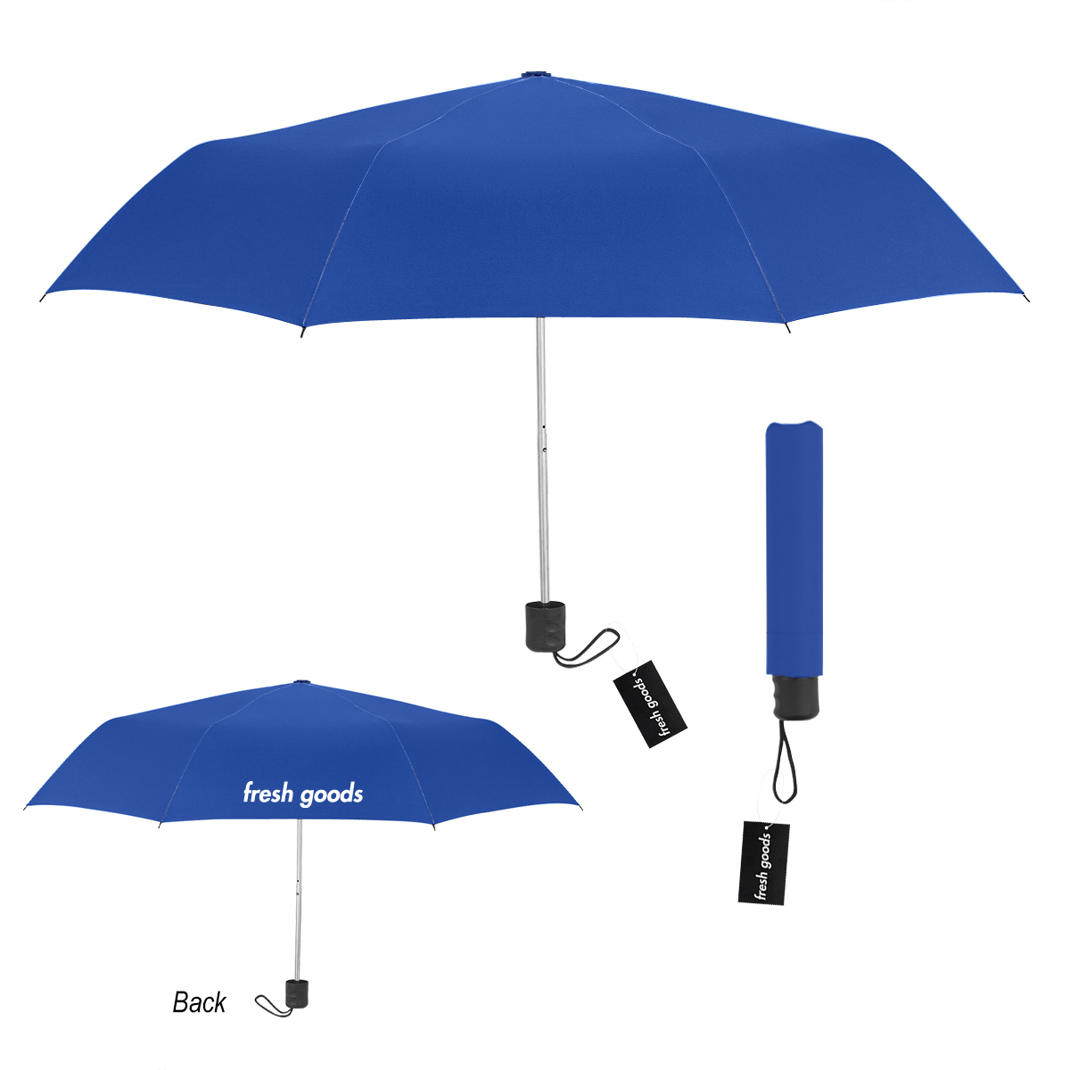 Picture of Fresh Goods 42" Arc Budget Telescopic Umbrella