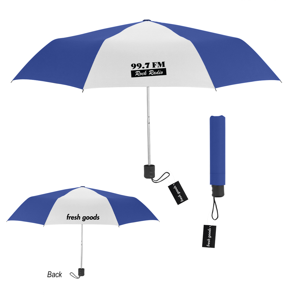 Picture of Fresh Goods 42" Arc Budget Telescopic Umbrella