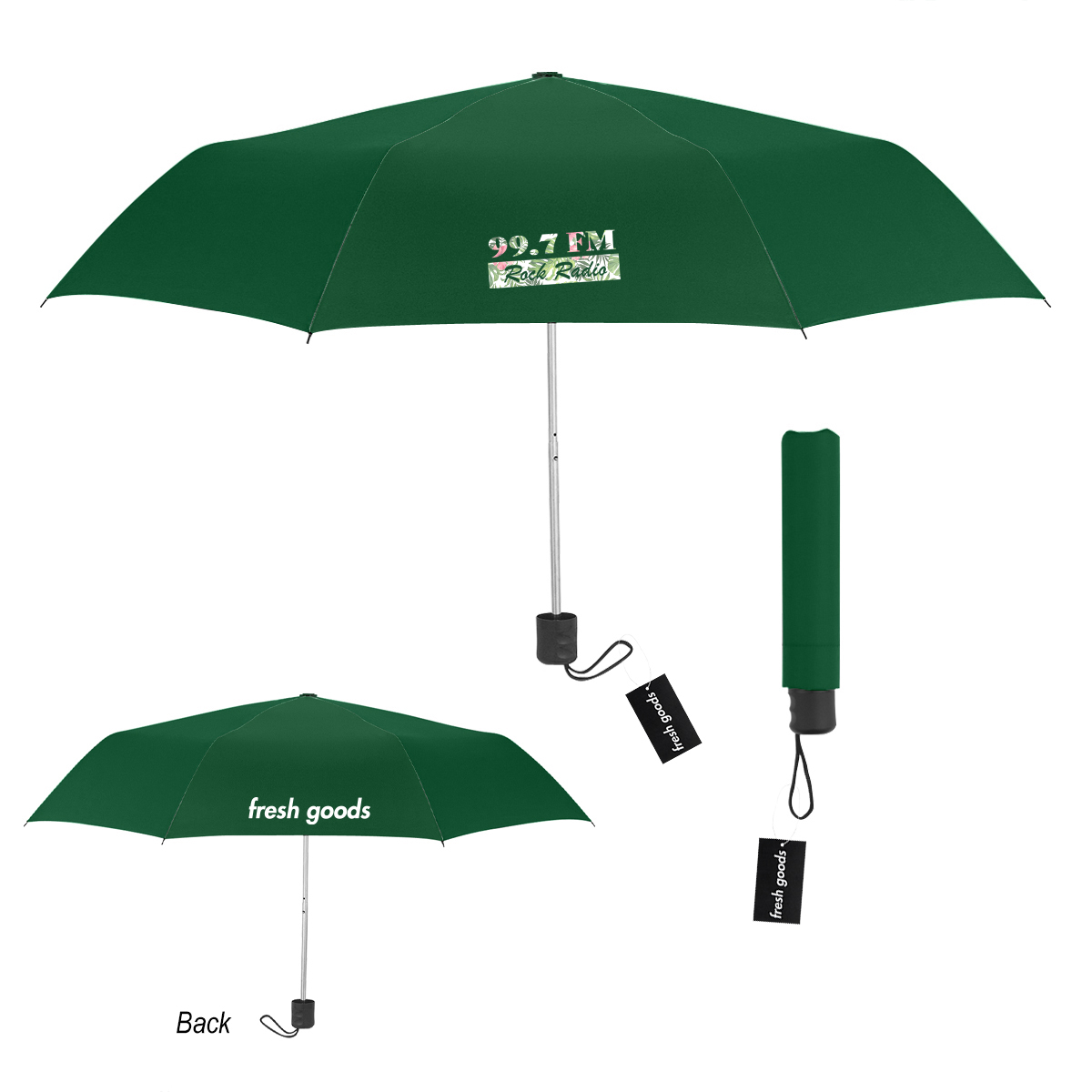 Picture of Fresh Goods 42" Arc Budget Telescopic Umbrella