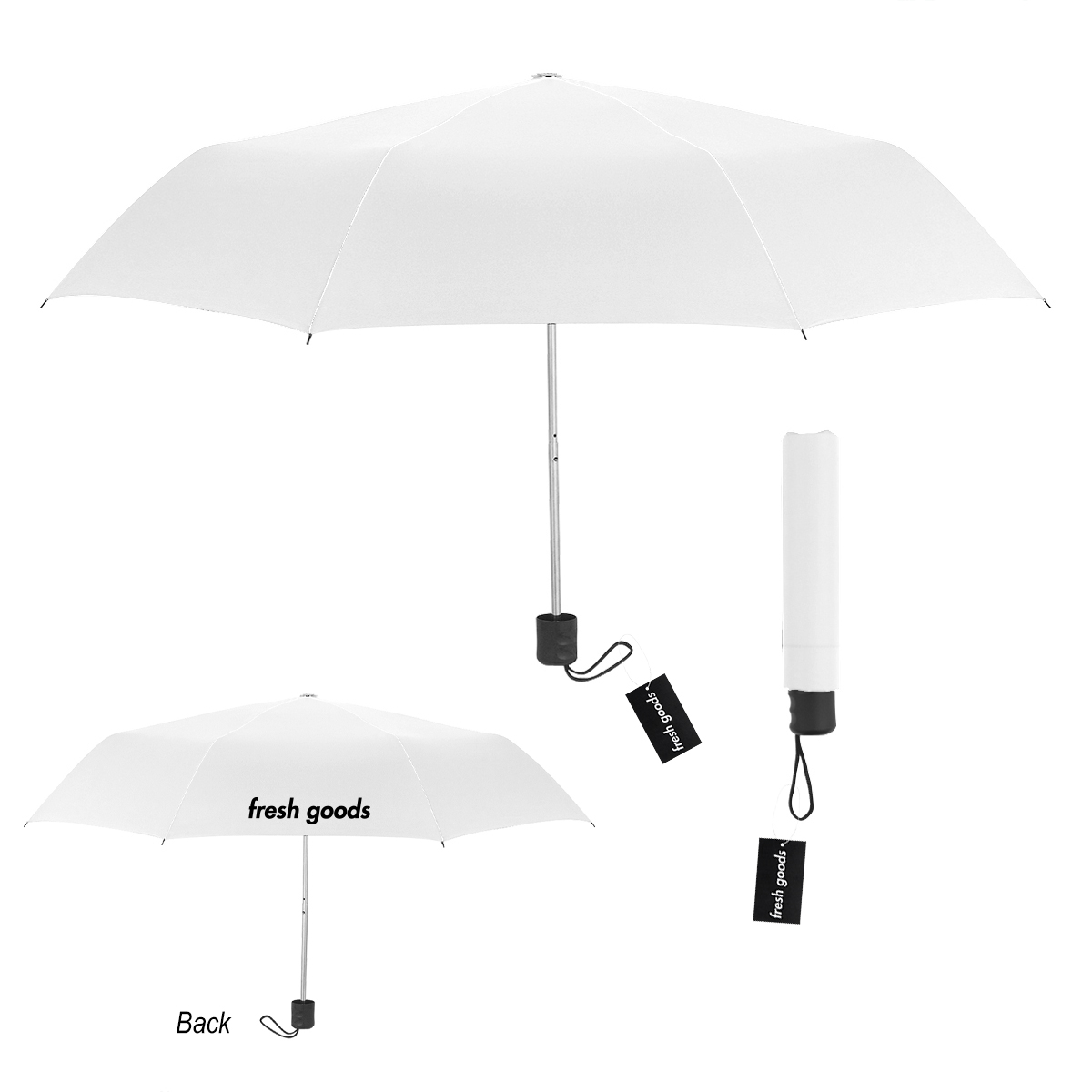 Picture of Fresh Goods 42" Arc Budget Telescopic Umbrella