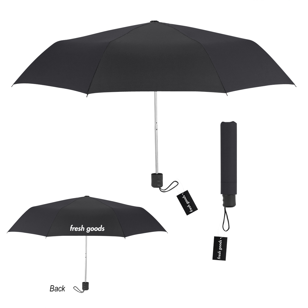Picture of Fresh Goods 42" Arc Budget Telescopic Umbrella