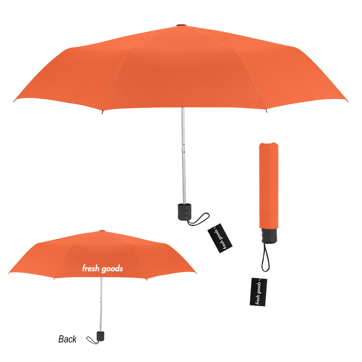 Picture of Fresh Goods 42" Arc Budget Telescopic Umbrella