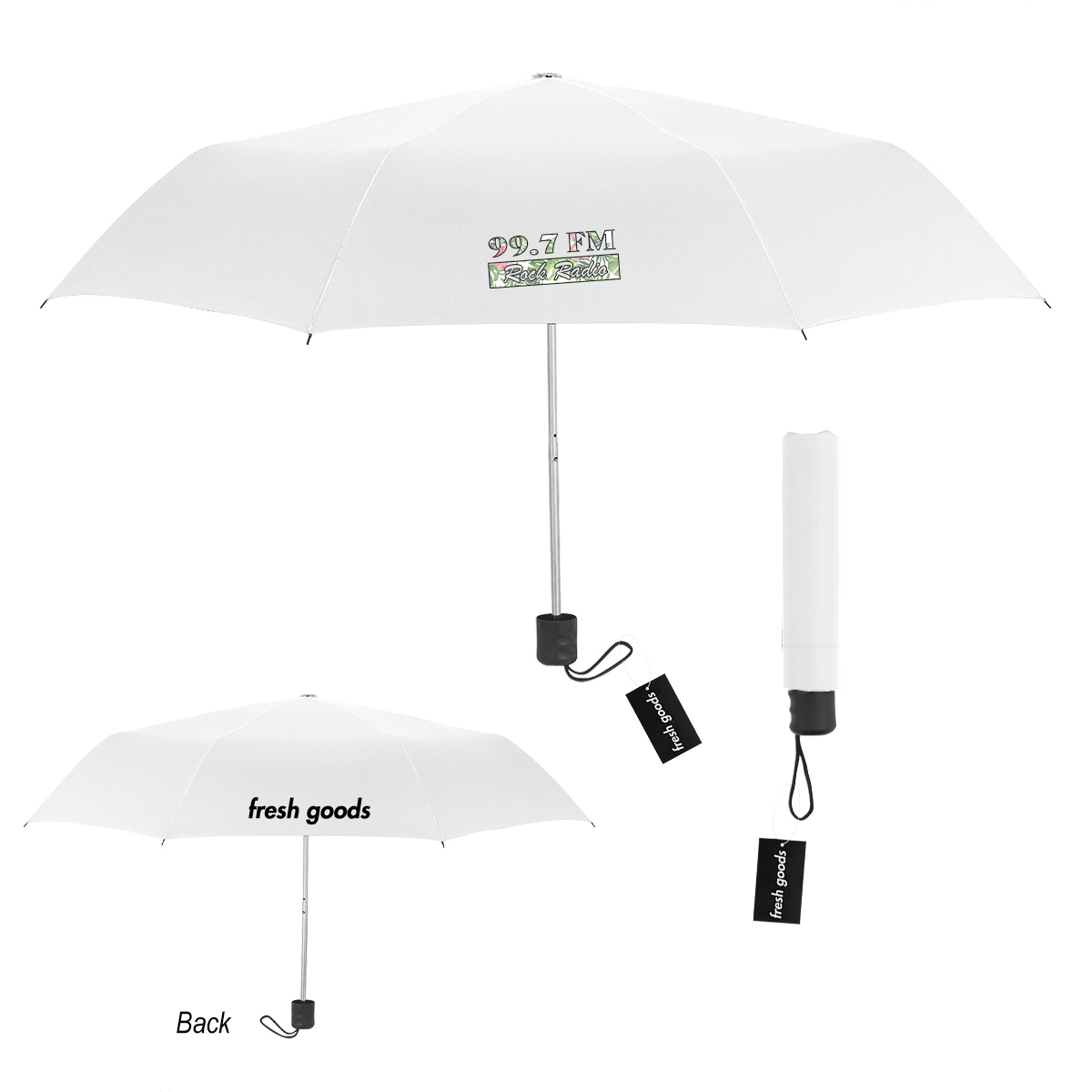 Picture of Fresh Goods 42" Arc Budget Telescopic Umbrella