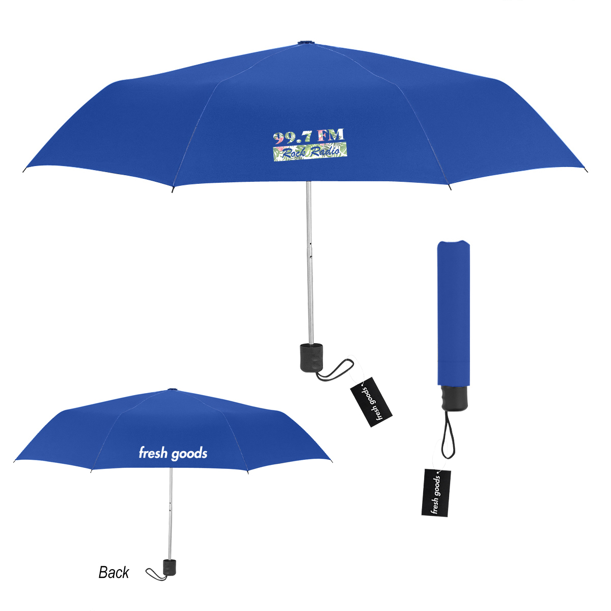 Picture of Fresh Goods 42" Arc Budget Telescopic Umbrella