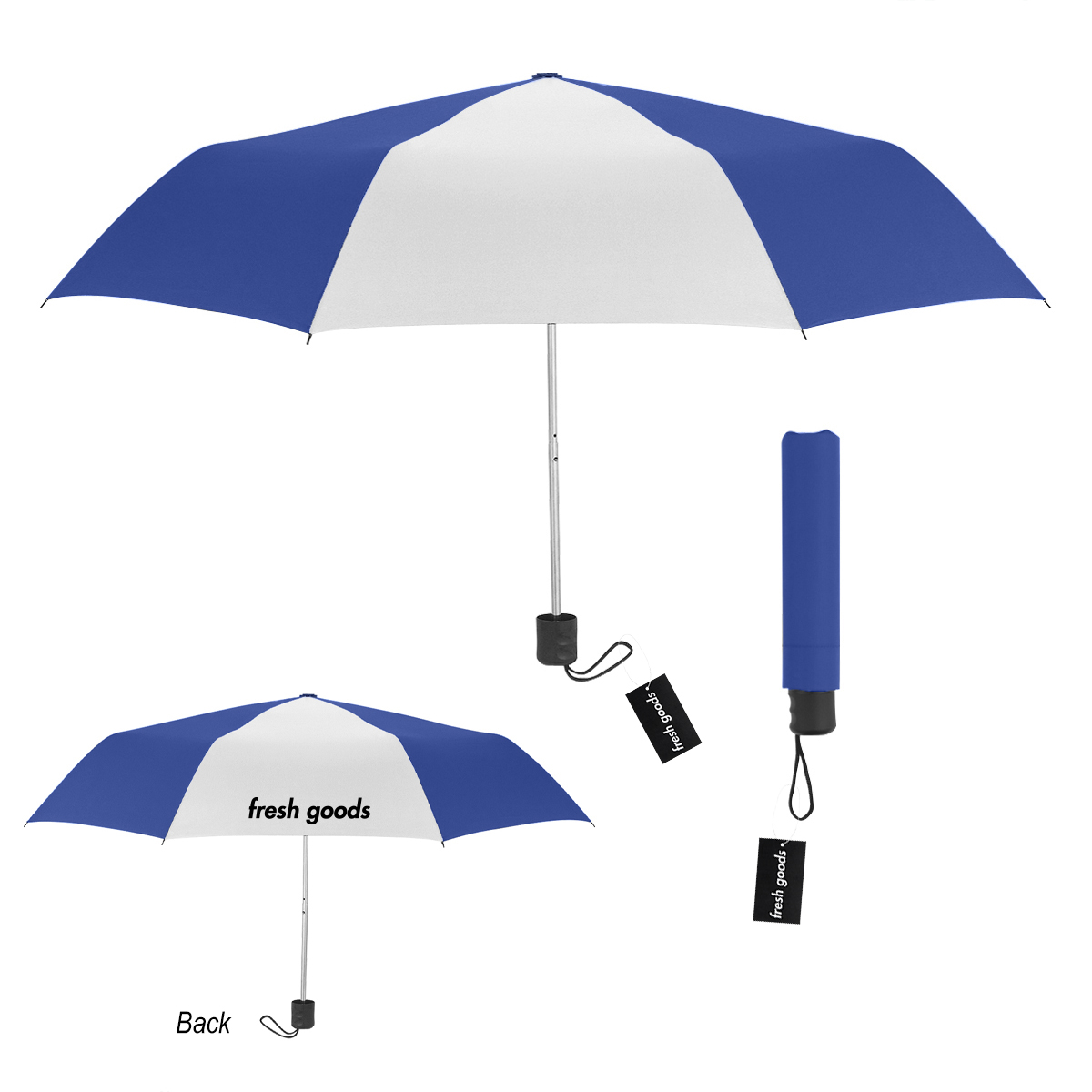 Picture of Fresh Goods 42" Arc Budget Telescopic Umbrella