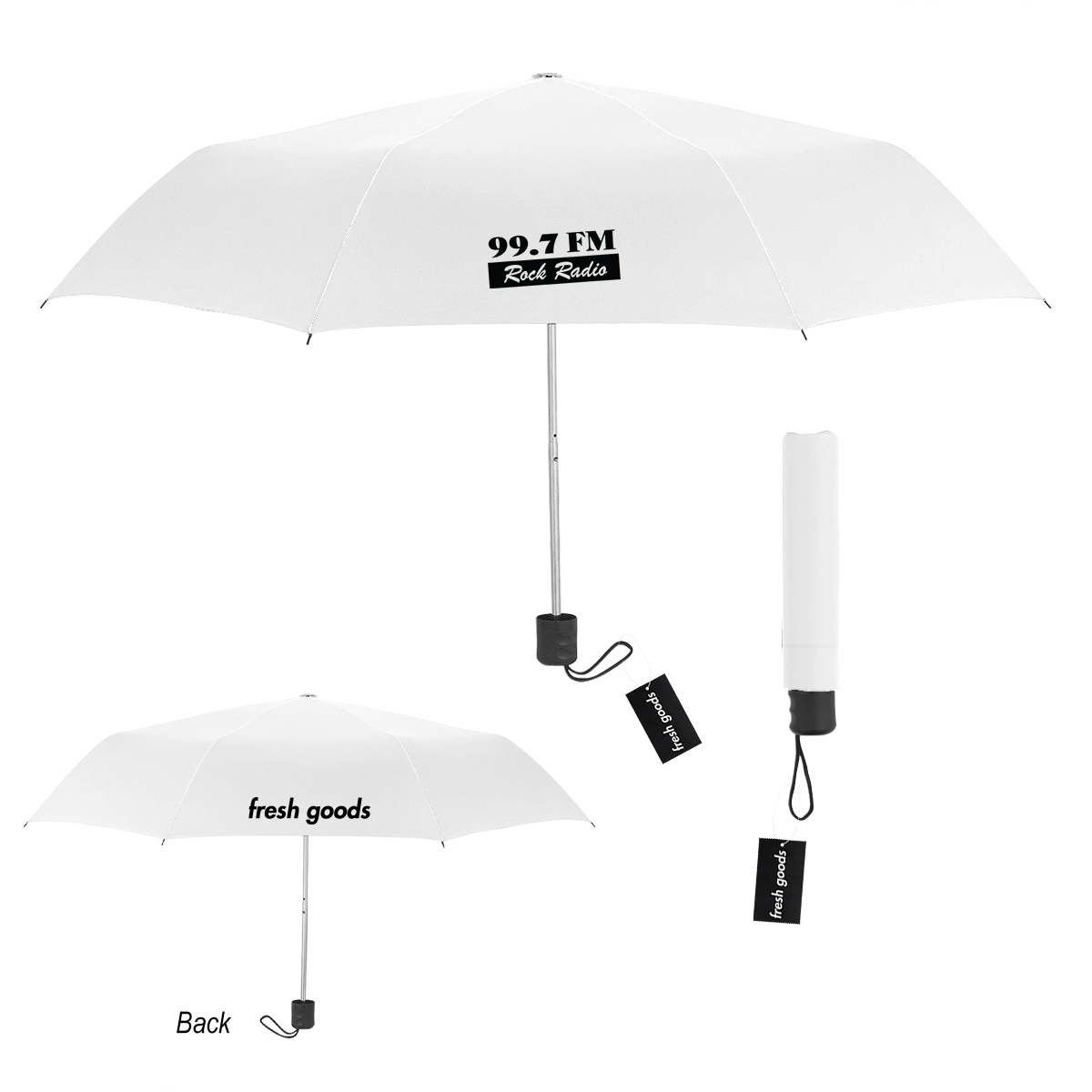 Picture of Fresh Goods 42" Arc Budget Telescopic Umbrella