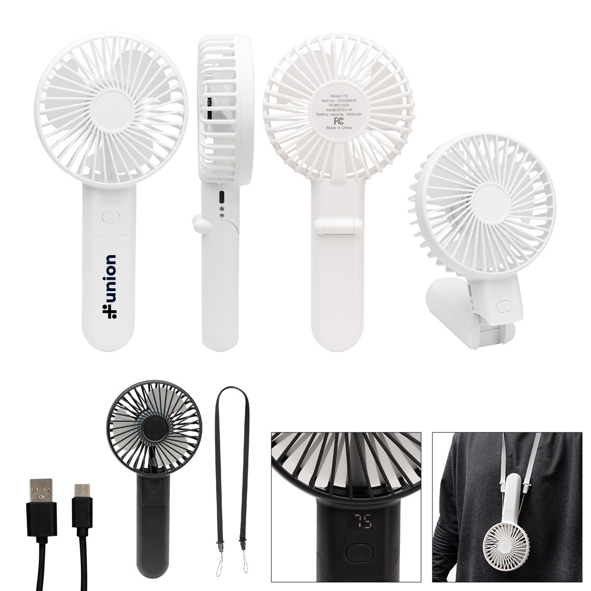 Picture of Bend & Snap Rechargeable Fan