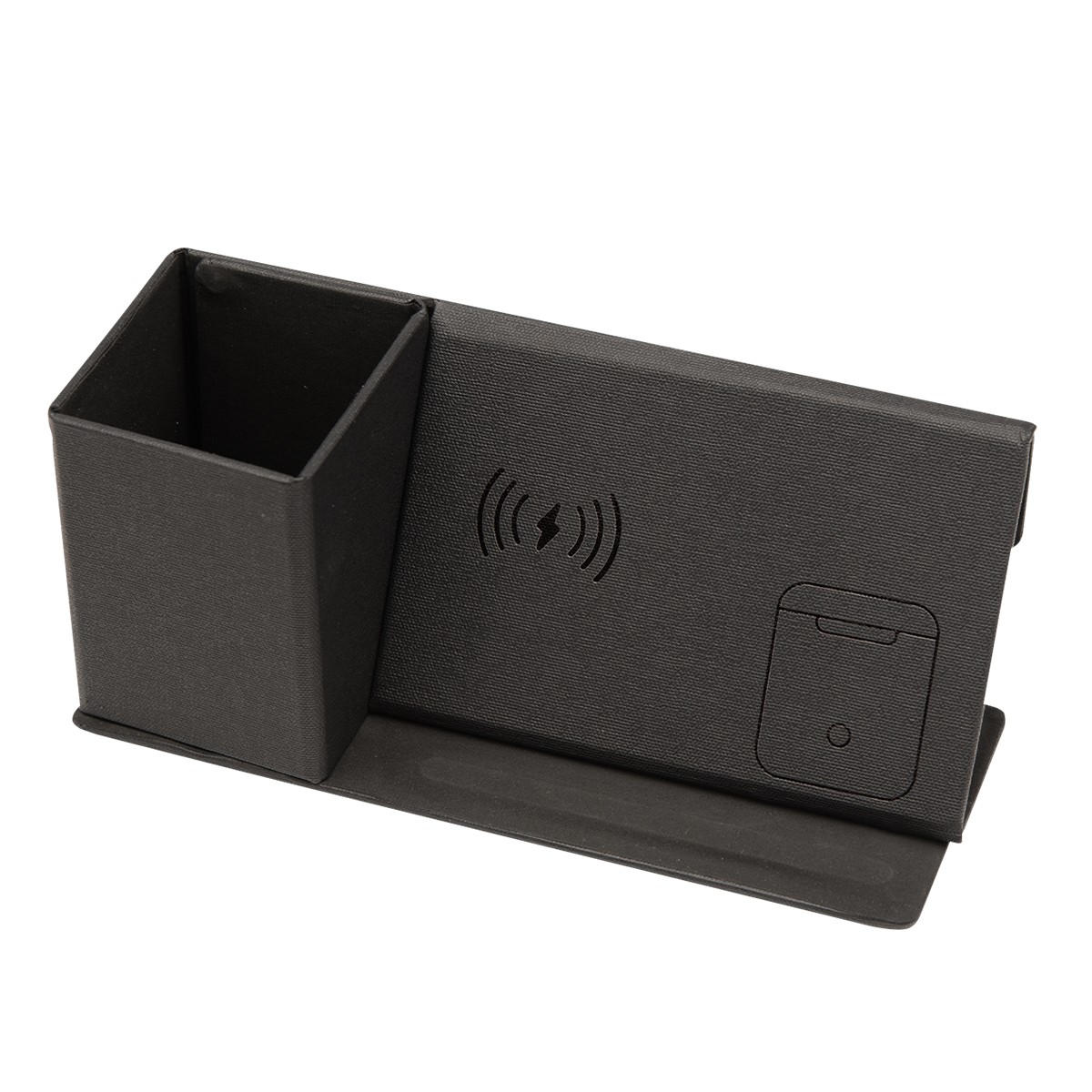 Picture of Wireless Charging Desk Organizer With Dry Erase Board