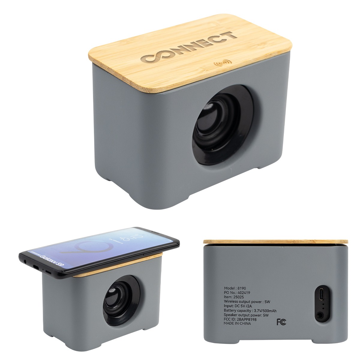 Picture of Rolling Stone Speaker & Wireless Charger