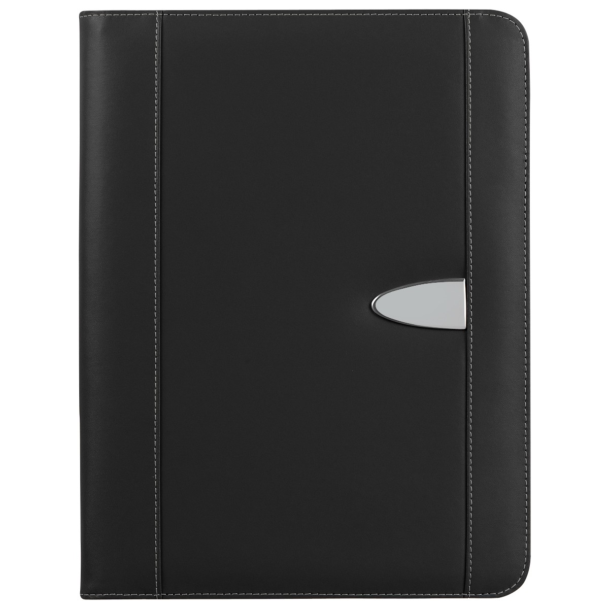 Picture of Eclipse Bonded Leather Zippered Portfolio With Calculator
