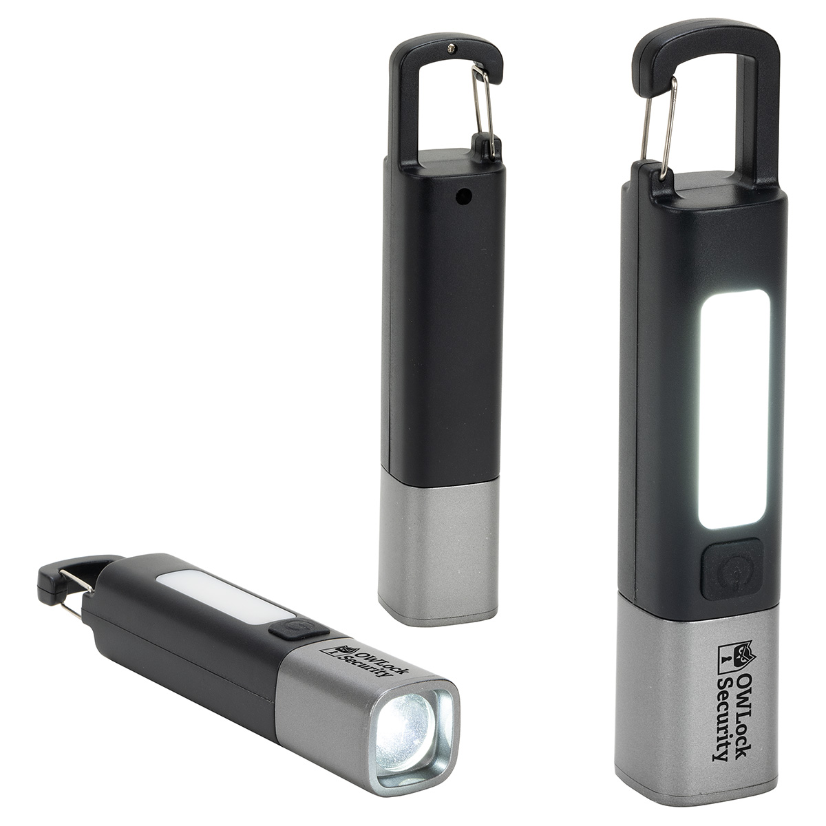 Picture of Best Buddy Tools ® Rechargeable Carabiner LED Flashlight